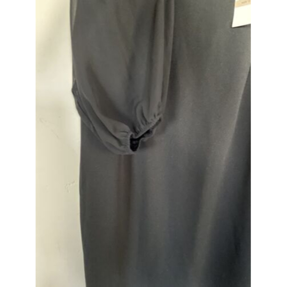 NEW Chetta B Women’s 3/4 Sleeves Midi Sheath Black Dress Size 12 - Picture 2 of 5